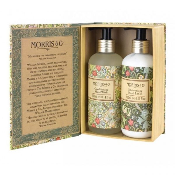 William Morris Golden Lily Hand Wash & Hand Lotion Set-0