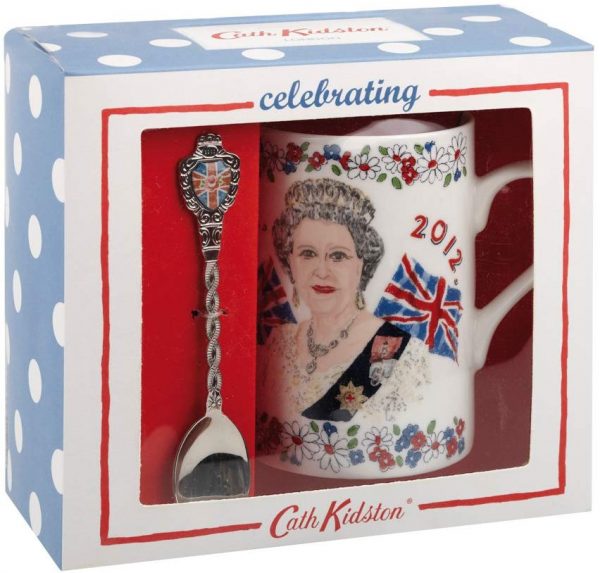 Cath Kidston Collectable Mug and Spoon Set, Gift Boxed