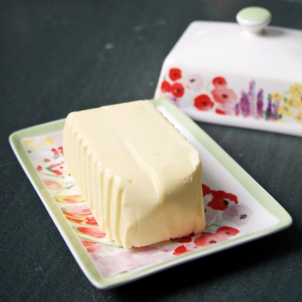 Collier Campbell Painted Garden Covered Butter Dish - Image 2