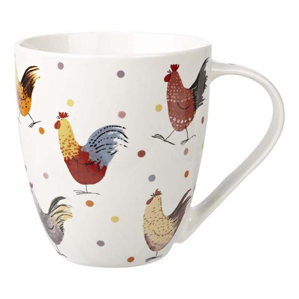 Alex Clark Rooster Large Crush Mug