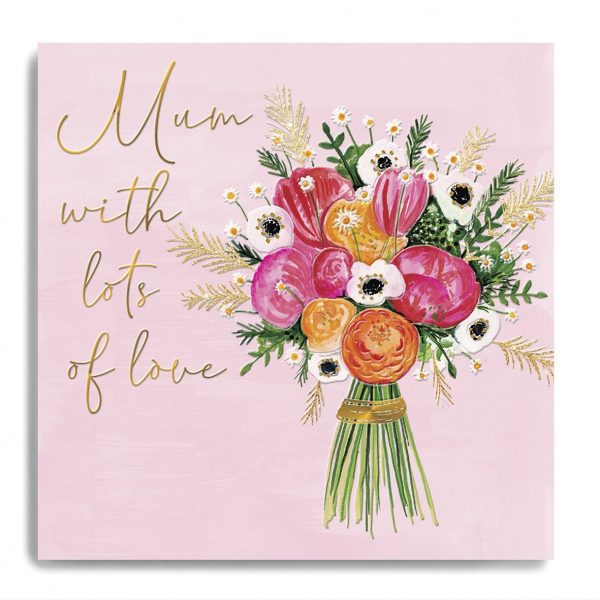 Janie Wilson Mum with Love Card, Any Occasion