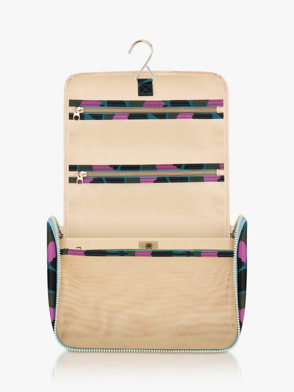 Orla Kiely Bloom Flower Large Hanging Wash Bag - Image 2