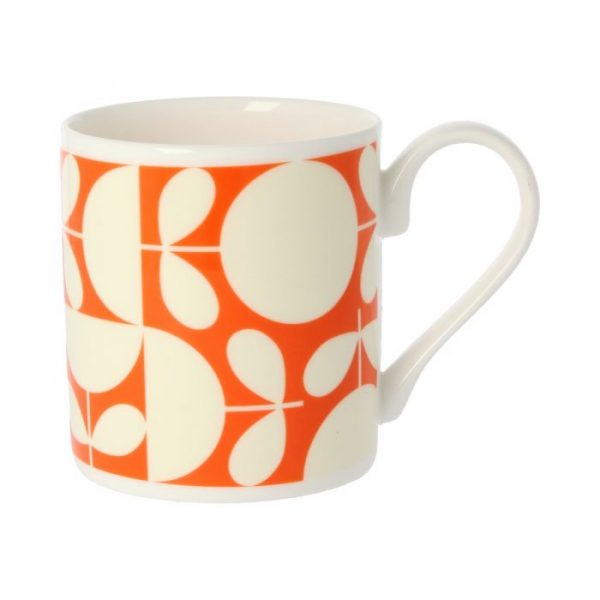 Orla Kiely Patchwork Orange Mug
