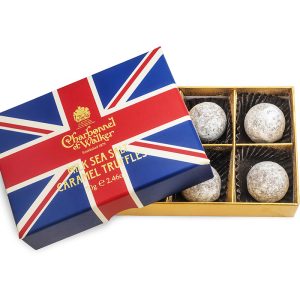 charbonnel et walker union jack milk sea salt caramel truffles