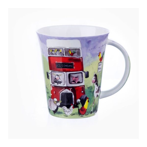 Alex Clark Red Double Decker Bus Mug