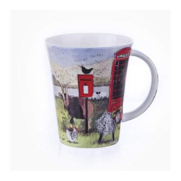 Alex Clark Village Graze Telephone Box Mug