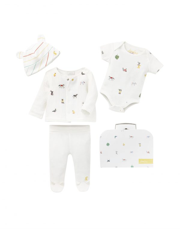 joules baby farm print outfit clothes