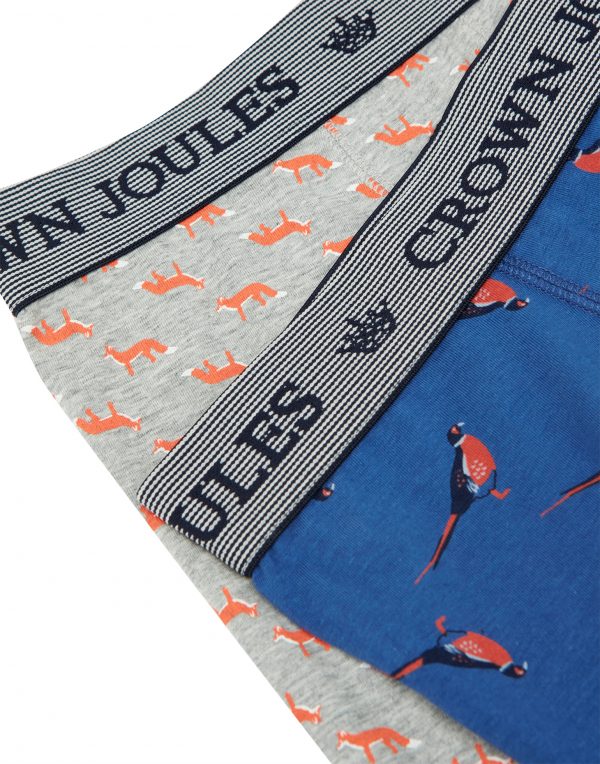 Joules Game Laugh Mens Boxers, 2 Pack - Image 2