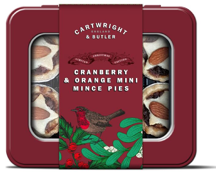 Cartwright And Butler Mince Pies English Gifts Christmas