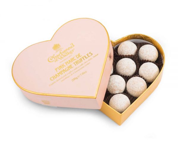 charbonnel pink champagne chocolate truffles