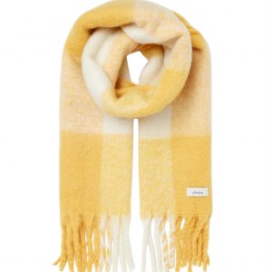 joules yellow scarf