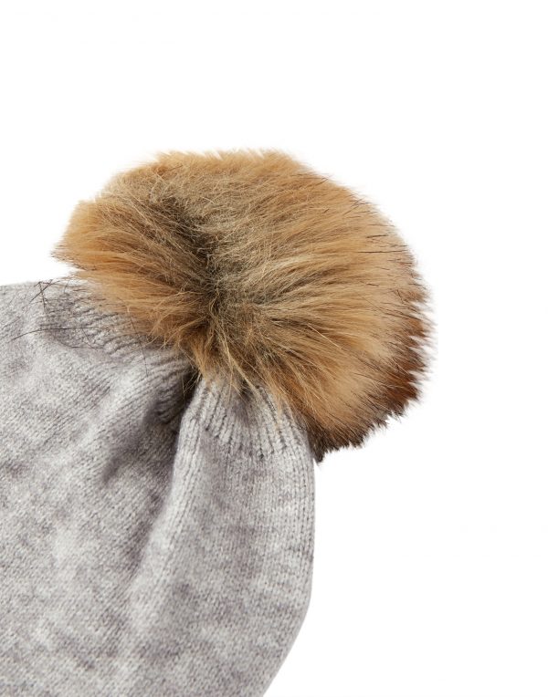 Joules Grey Bee Hat - Image 2