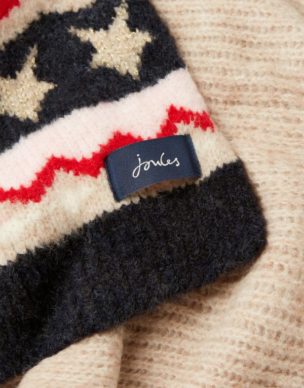 Joules Fairisle Scarf - Image 3