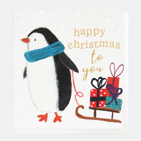 caroline gardner penguin Christmas cards
