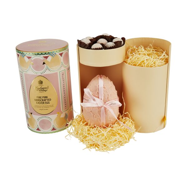 Charbonnel et walker pink marc de champagne egg