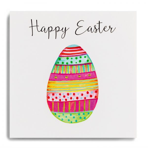 happy easter egg card