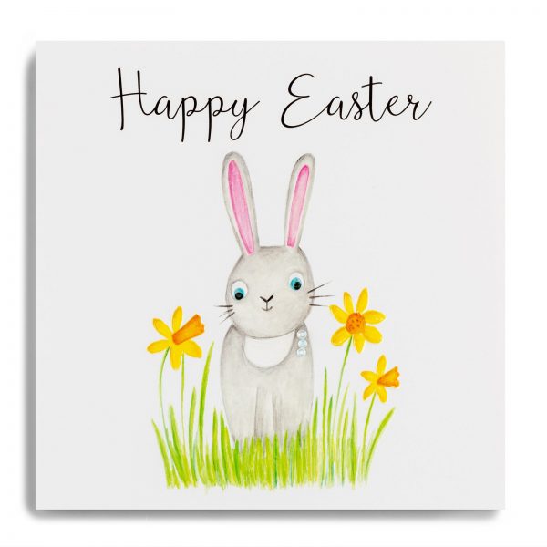 happy easter bunny card