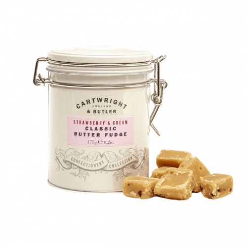 Cartwright And Butler Strawberry And Cream Fudge English Gifts Cartwright And Butler Strawberry And Cream Fudge English Gifts