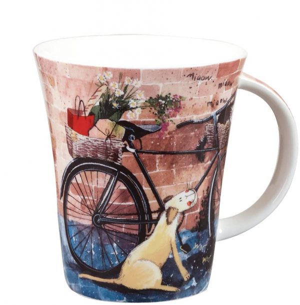 alex clark bicycle mug