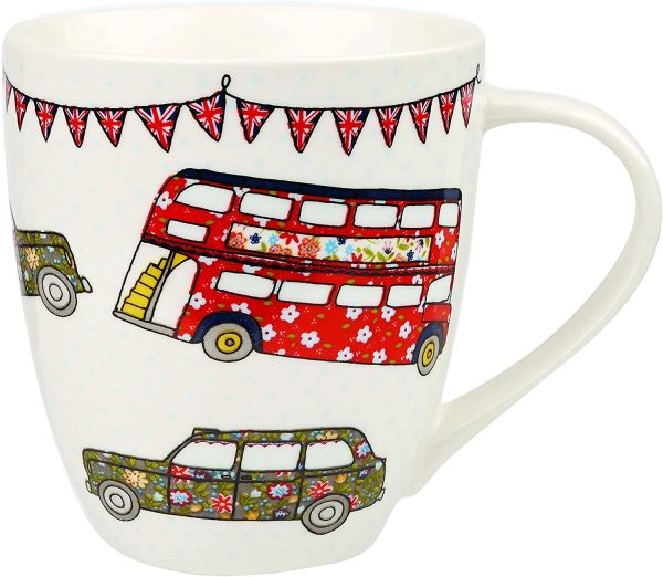 Caravan Trail Tour Guide Aaaht and About London Bus Crush Mug
