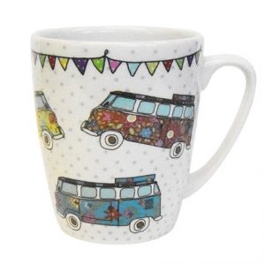 caravan trail campervan mug