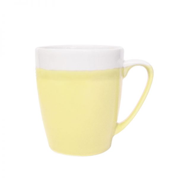 cosy blends yellow lemon mug