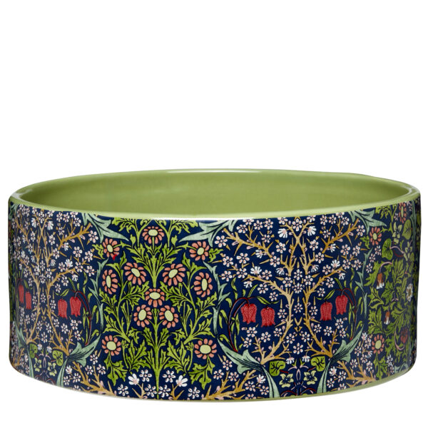 william morris dog bowl