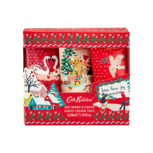 cath kidston hand cream trio shine bright