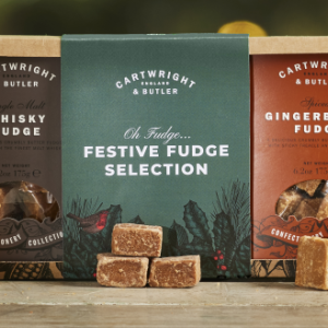cartwright and butler festive fudge selection
