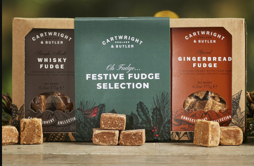 cartwright and butler festive fudge selection