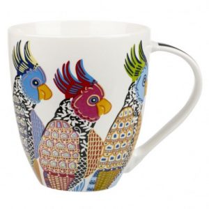 parakeets crush mug