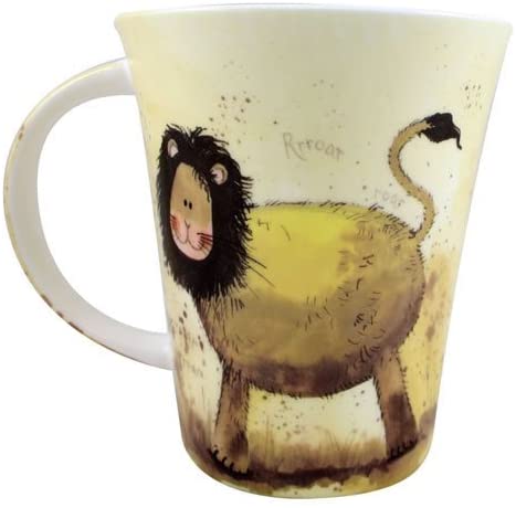 alex clark lion mug