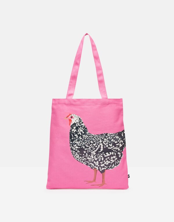 joules pink chicken bag