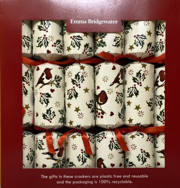 emma bridgewater scattered holly christmas crackers