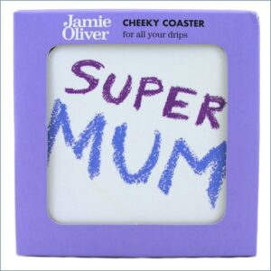 jamie oliver super mum coaster