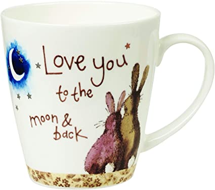 alex clark love you to the moon and back mug