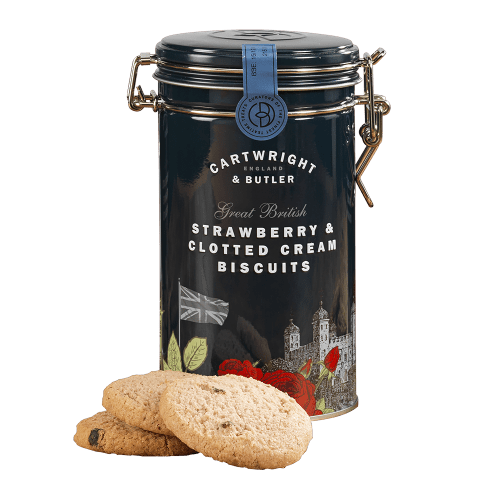 cartwright and butler strawberry and clotted cream biscuits