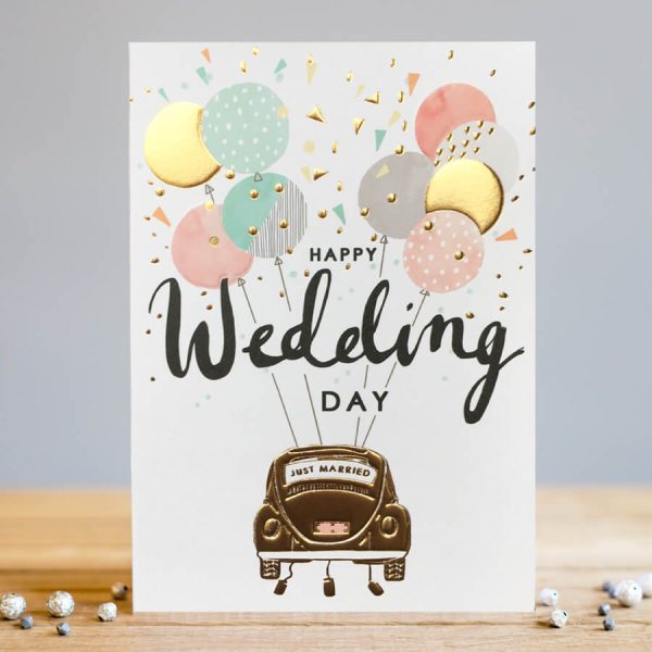 louise tiler wedding car card