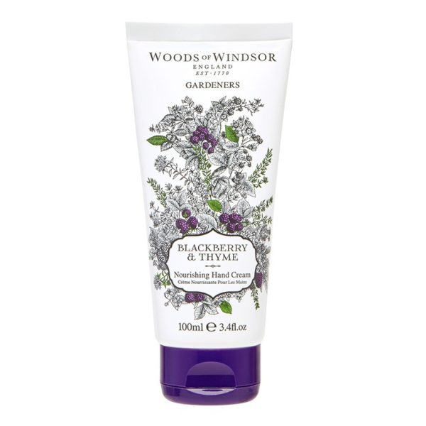 woods of windsor blackberry and thyme hand cream