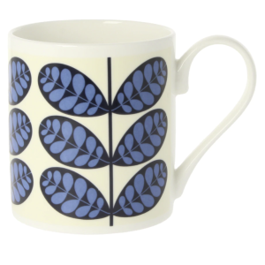 orla kiely botanica stems blue mug