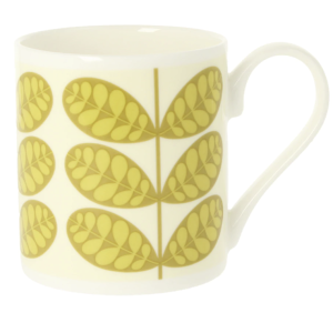 orla kiely botanica stems yellow mug