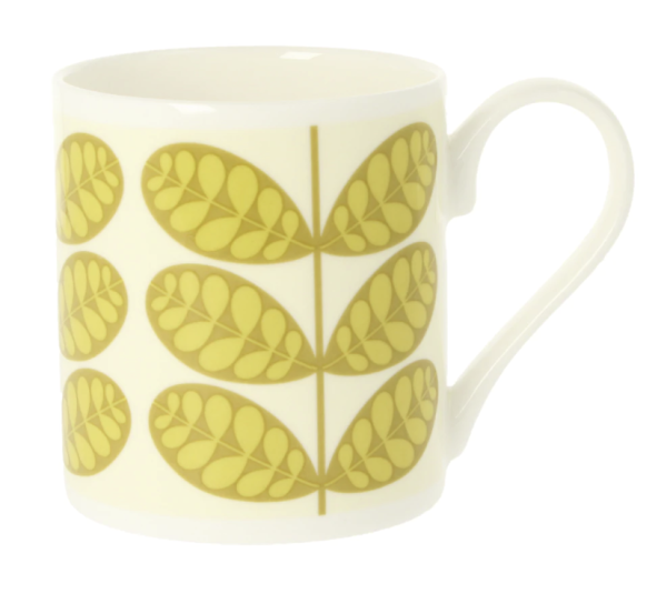 orla kiely botanica stems yellow mug