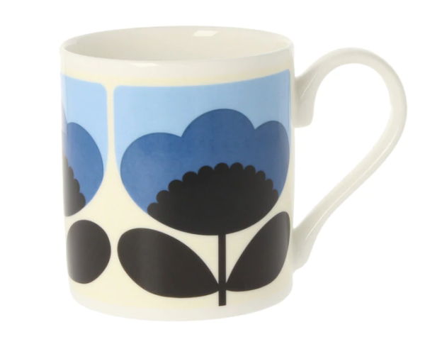 orla kiely spring bloom mug