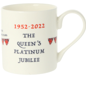 platinum jubilee mug bunting