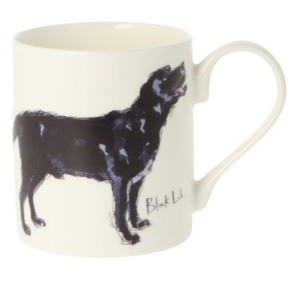 madeleine floyd black lab mug