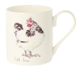 madeleine floyd light sussex chicken mug