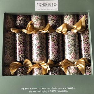 william morris blackthorn christmas crackers