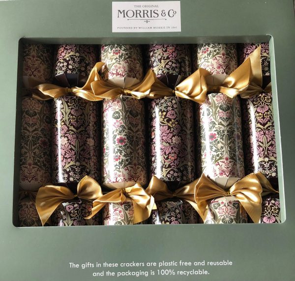 william morris blackthorn christmas crackers