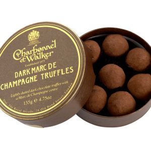 harbonnel dark marc de champagne truffles