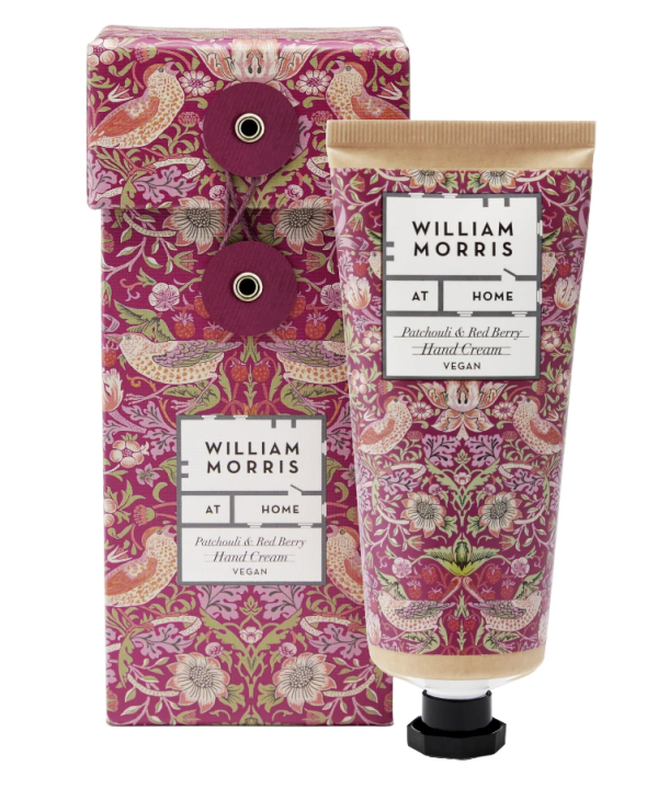 morris strawberry thief hand cream